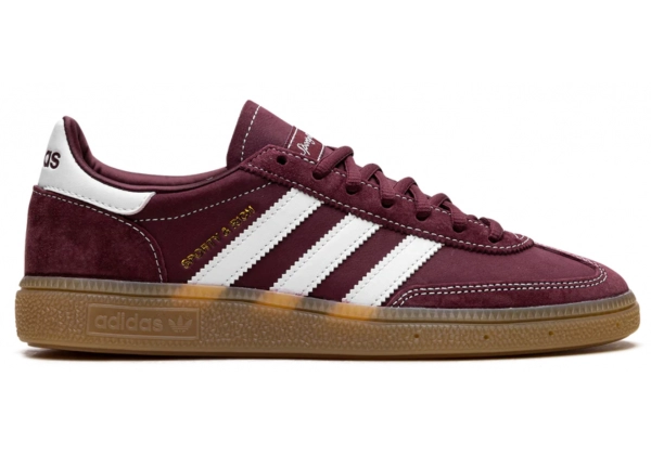 Кроссовки Adidas Sporty & Rich x Handball Spezial Shadow Red бордовые