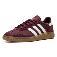 Кроссовки Adidas Sporty & Rich x Handball Spezial Shadow Red бордовые