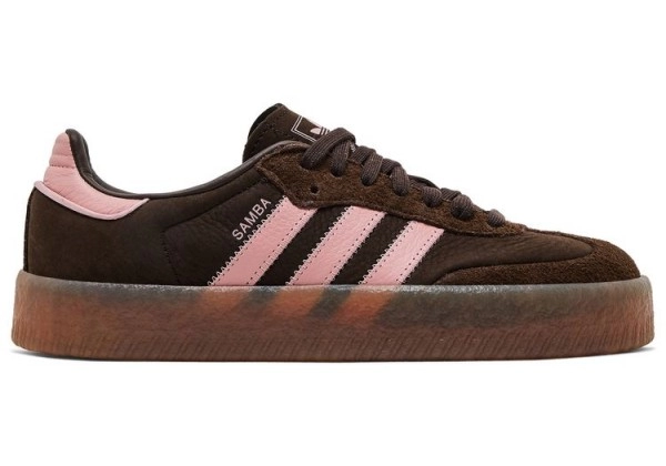 Кроссовки Adidas Sambae Dark Brown Wonder Mauve