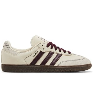 Кроссовки Adidas Samba OG Wonder White Maroon