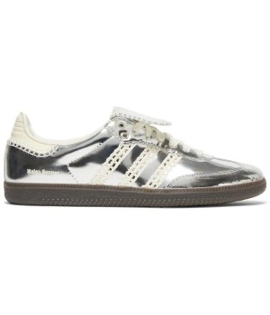 Кроссовки Adidas Samba Wales Bonner Silver Metallic