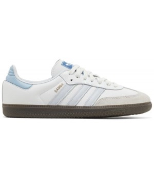 Кроссовки Adidas Samba OG White Halo Blue