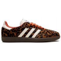 Кроссовки Adidas Samba OG Leopard Cream Orange