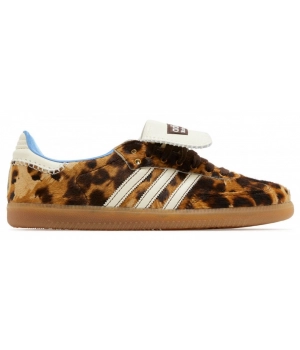 Кроссовки Adidas Samba Pony Wales Bonner Leopard леопардовые