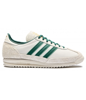 Кроссовки Adidas SL 72 OG Off White Collegiate Green