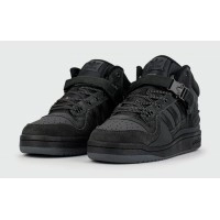 Кроссовки Adidas Forum Mid x Bad Bunny With Fur Dark Grey