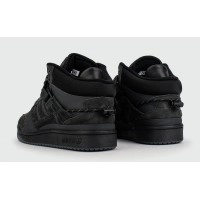 Кроссовки Adidas Forum Mid x Bad Bunny With Fur Dark Grey