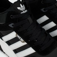 Кроссовки Adidas Retropy F2 Mid With Fur Black White