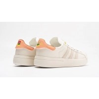 Кроссовки Adidas Superstar Ayoon White Orange Skate