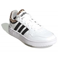 Кроссовки Adidas Hoops 3.0 Low White Leopard