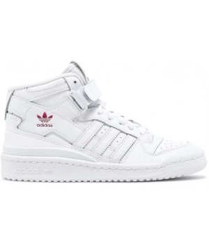 Кроссовки Adidas Forum Mid White Shock Pink
