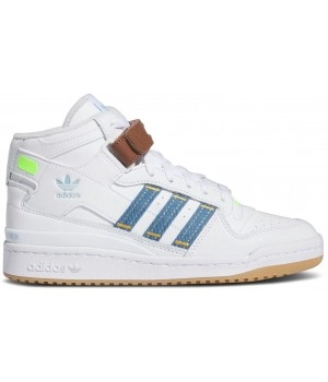 Кроссовки Kseniaschnaider x Adidas Forum Mid White Denim