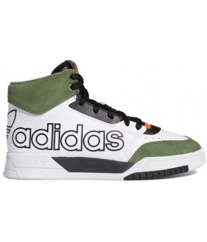 Кроссовки Adidas Drop Step High Green White Black