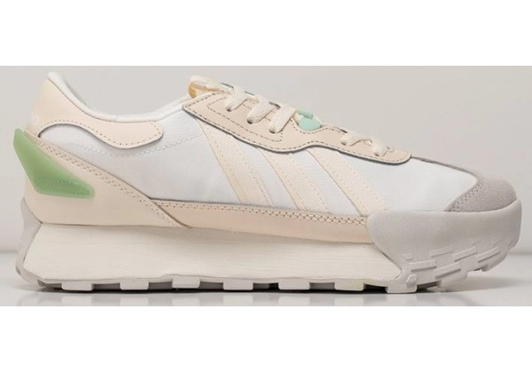 Кроссовки Adidas Futro Mixr Cream Green белые