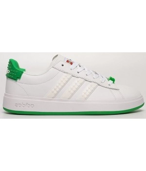 Adidas LEGO x Grand Court 2.0 White Green белые