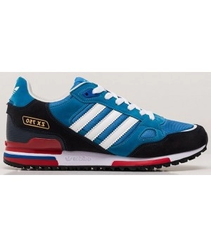 Кроссовки Adidas ZX 750 Blue Black Red синие