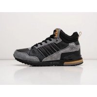 Кроссовки Adidas ZX 750 Hi Winter Grey Black Brown серые