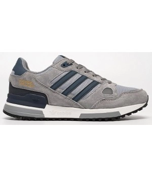 Кроссовки Adidas ZX 750 Grey Navy Blue серые