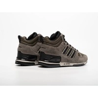 Кроссовки Adidas ZX 750 Mid Winter Grey Green серые