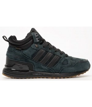 Кроссовки Adidas ZX 750 Mid Winter Dark Blue синие