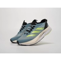 Кроссовки Adidas Adizero Boston 12 Wonder Blue Lucid Lemon голубые
