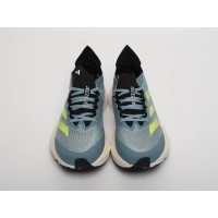 Кроссовки Adidas Adizero Boston 12 Wonder Blue Lucid Lemon голубые