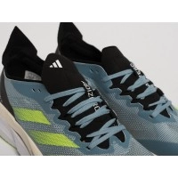 Кроссовки Adidas Adizero Boston 12 Wonder Blue Lucid Lemon голубые