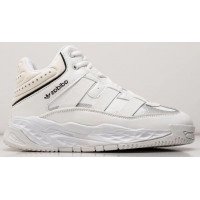 Кроссовки Adidas Niteball High Winter Triple White белые