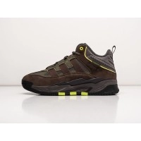 Кроссовки Adidas Niteball Hi Winter Brown Green коричневые