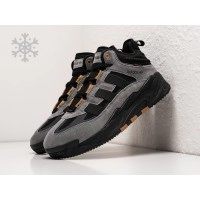 Кроссовки Adidas Niteball Hi Winter Grey Black серые