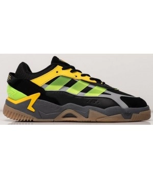 Кроссовки Adidas Niteball 2.0 Black Signal Green черные