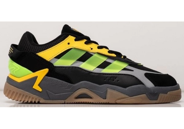 Кроссовки Adidas Niteball 2.0 Black Signal Green черные