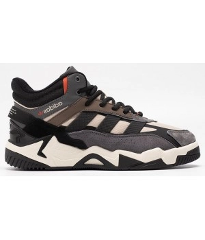 Кроссовки Adidas Niteball 2 High Winter Grey White серые