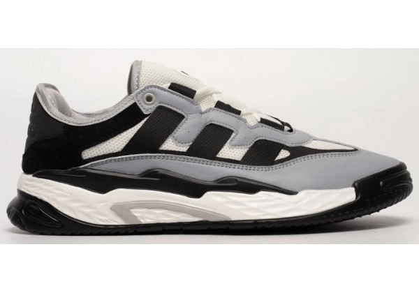 Кроссовки Adidas Niteball Grey White Black серые