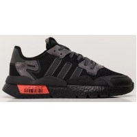 Кроссовки Adidas Nite Jogger Black Grey Fog черные