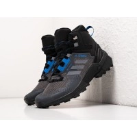 Кроссовки Adidas Terrex Swift R3 Mid Grey Black Blue черные