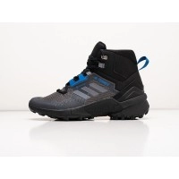 Кроссовки Adidas Terrex Swift R3 Mid Grey Black Blue черные