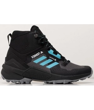 Кроссовки Adidas Terrex Swift R3 Mid Black Grey Blue черные