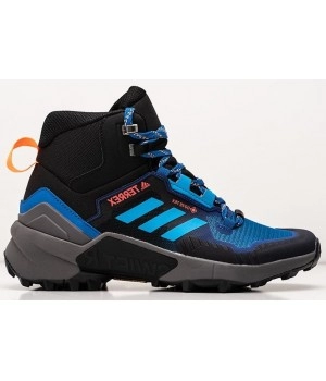Кроссовки Adidas Terrex Swift R3 Mid Black Blue черные