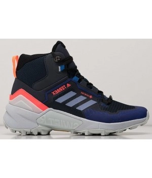 Кроссовки Adidas Terrex Swift R3 Mid Navy Blue Red синие