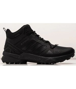 Кроссовки Adidas Terrex Swift R3 Mid Triple Black черные
