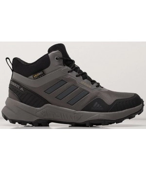 Кроссовки Adidas Terrex Swift R3 Mid Grey Black серые