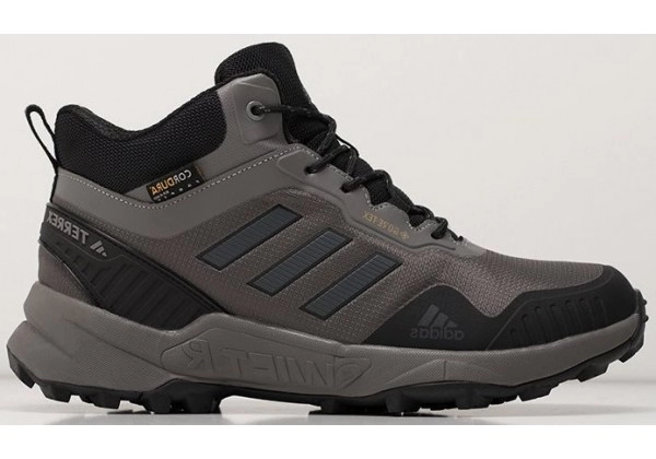 Кроссовки Adidas Terrex Swift R3 Mid Grey Black серые