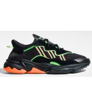 Кроссовки Adidas Ozweego Black Green Orange