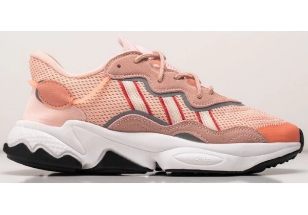 Кроссовки Adidas Ozweego Pink White Grey