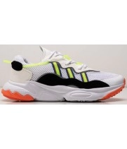 Кроссовки Adidas Ozweego White Black Volt Orange