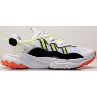 Кроссовки Adidas Ozweego White Black Volt Orange