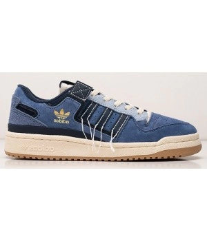 Кроссовки Adidas Forum Low Blue Navy White