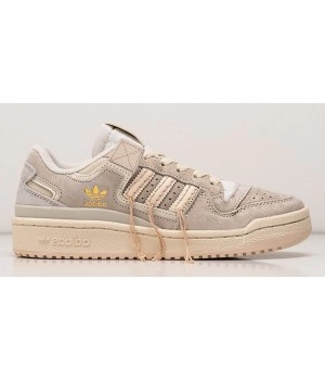 Кроссовки Adidas Forum Low Grey Beige Suede