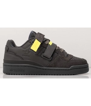 Кроссовки Adidas Forum Low Strap Dark Brown Yellow